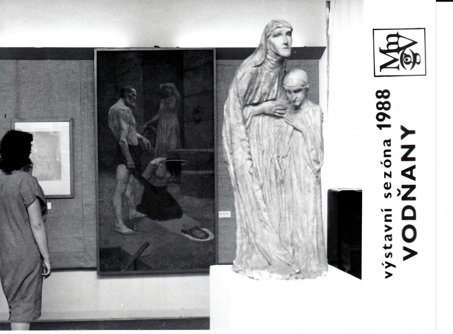 Fotografie z vernisáže výstavy - Sochy, obrazy a sny - Julius Zeyer a výtvarné umění