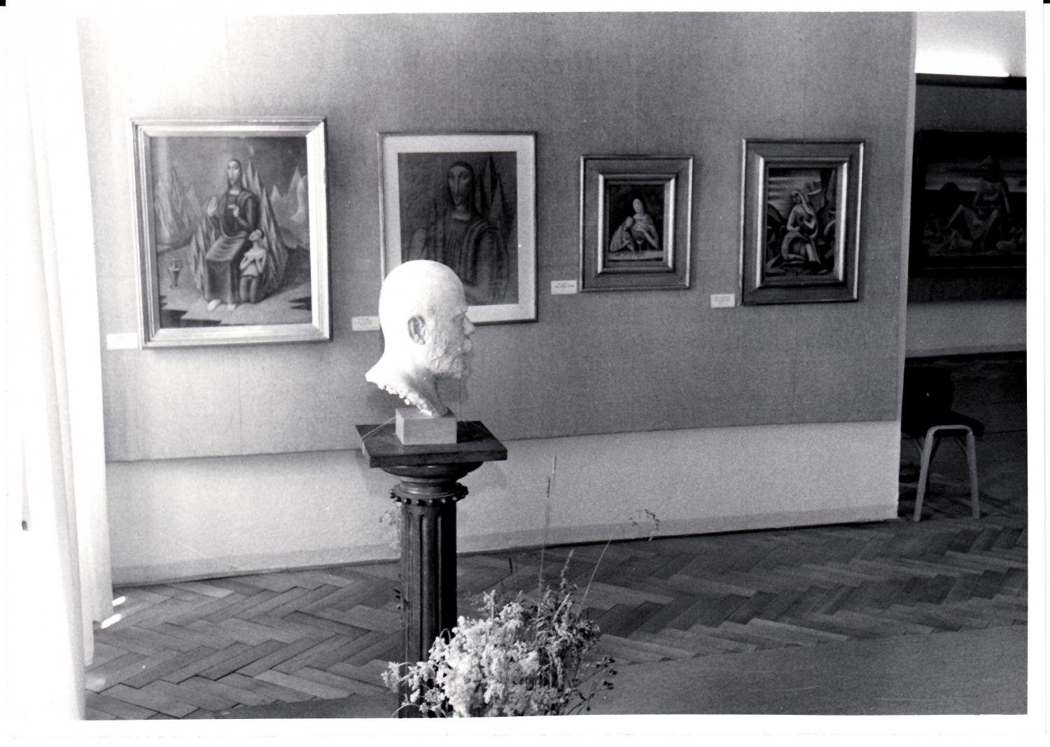 Fotografie z vernisáže výstavy - Jan Zrzavý - pastely a kresby