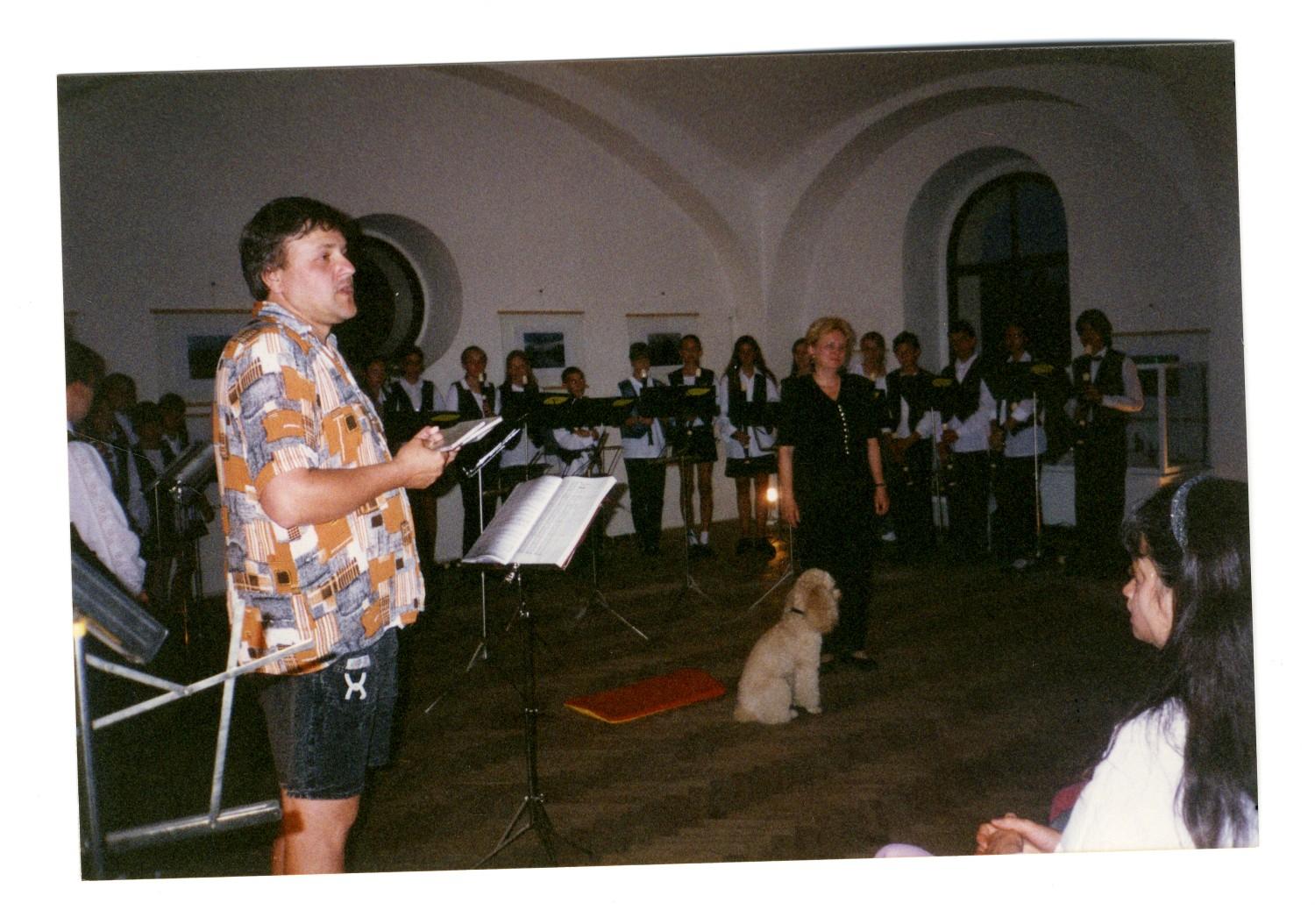 Fotografie z koncertu zobcových fléten AULODIE