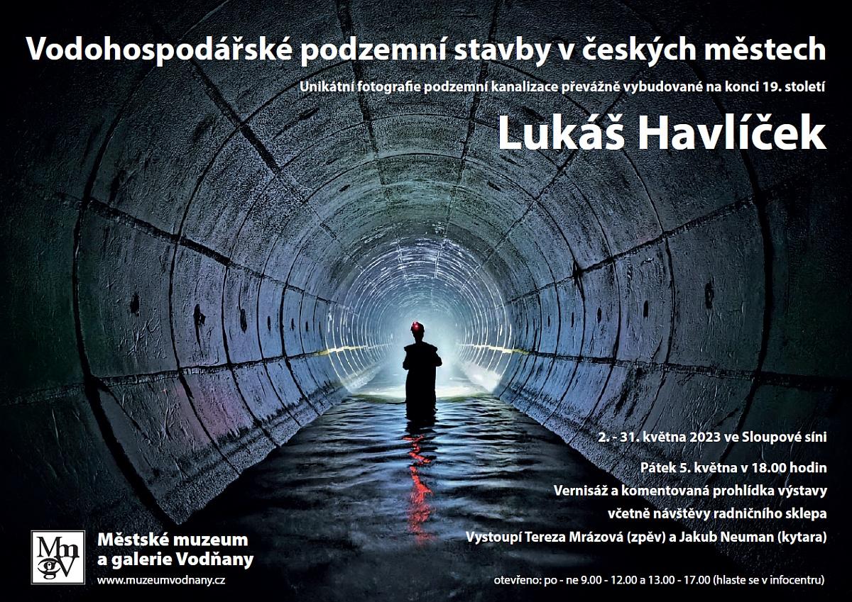 Plakát - Vodohospodářské podzemní stavby v českých městech