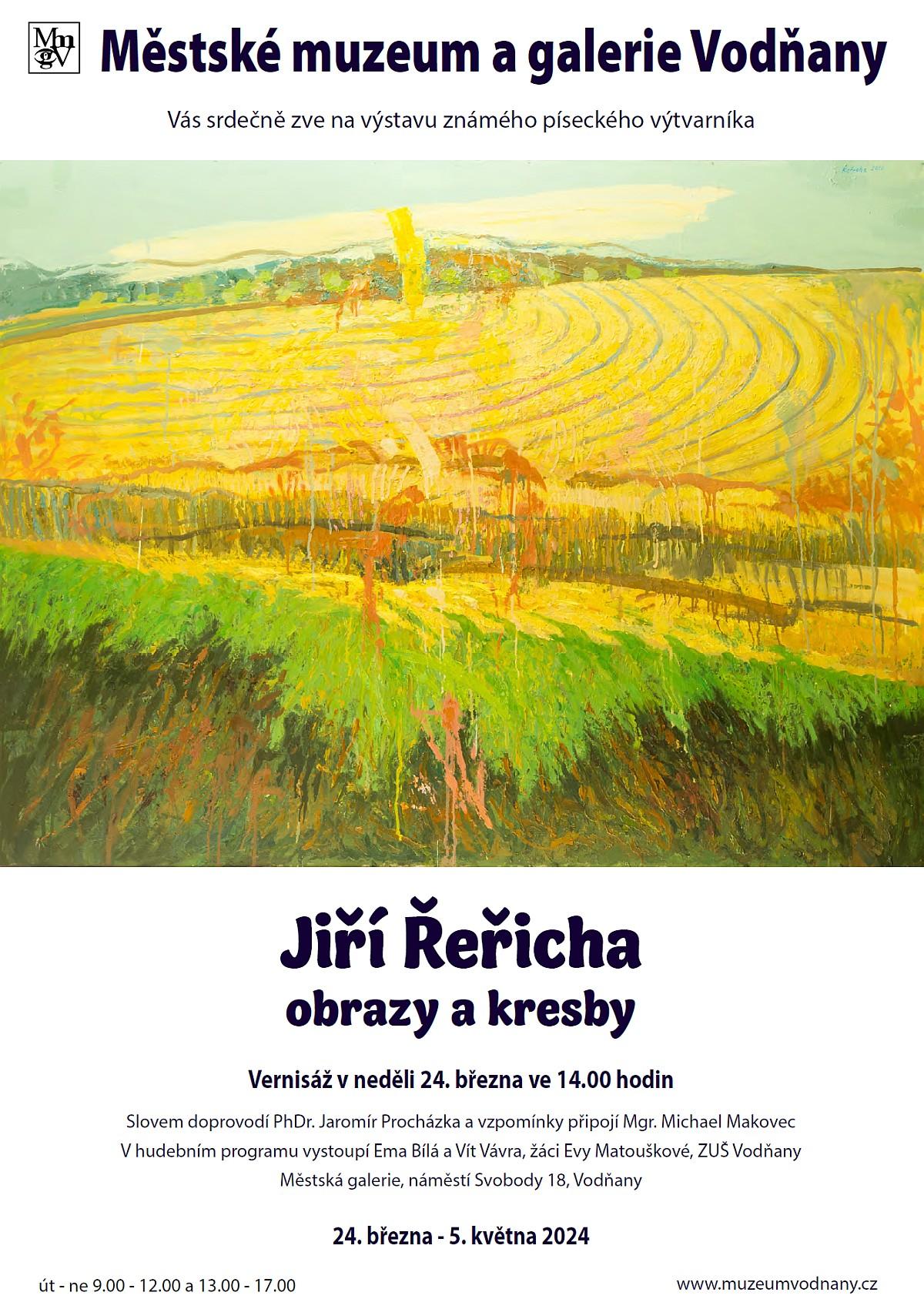 Plakát - Jiří Řeřicha