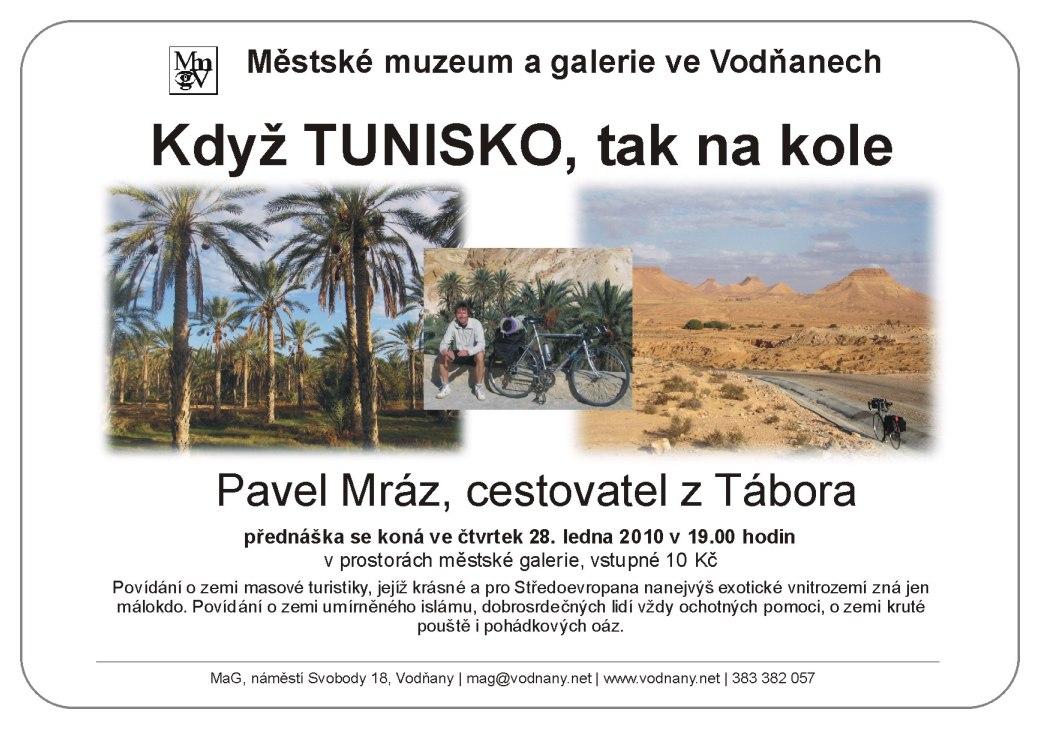 Plakát - Když Tunisko, tak na kole