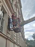 Opravená pamětní deska Mistra Campana Vodňanského
