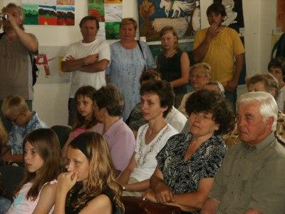 Fotografie z vernisáže výstavy Svět kolem nás