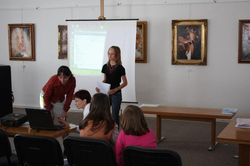Fotografie ze slavnostního vyhlášení výsledků soutěže Nadace města Vodňan 2009