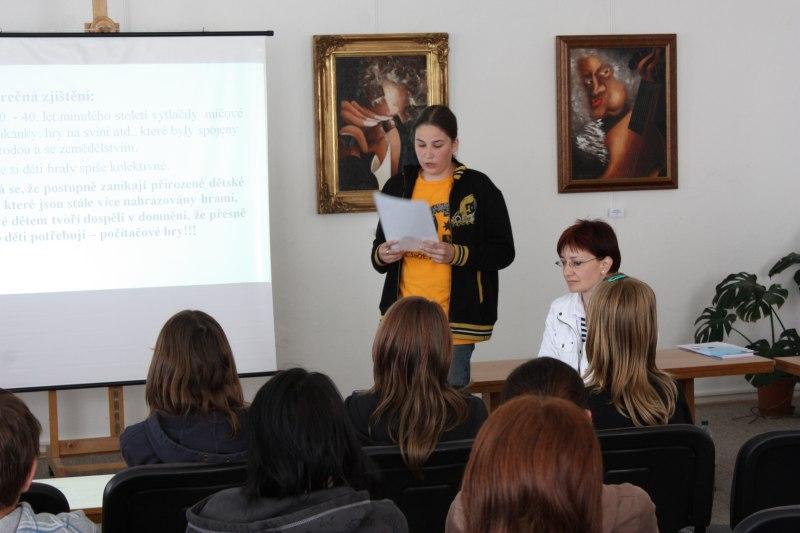 Fotografie ze slavnostního vyhlášení výsledků soutěže Nadace města Vodňan 2009