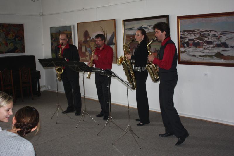 Fotografie z koncertu - Saxofonové kvarteto Bohemia