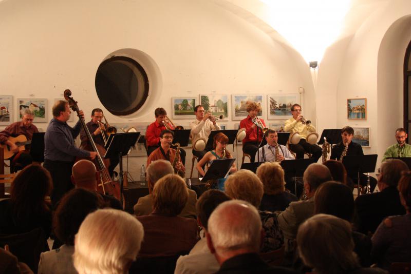Fotografie z koncertu Matouškova swingbandu
