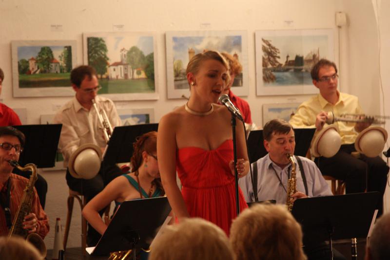 Fotografie z koncertu Matouškova swingbandu
