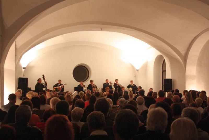 Fotografie z koncertu Matouškova swingbandu 2014