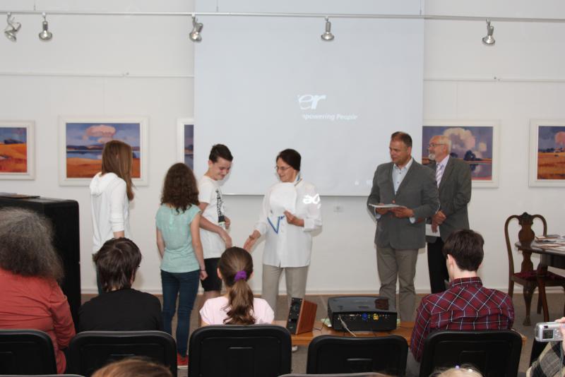 Fotografie - Slavnostní vyhlášení výsledků témat studentské odborné činnosti Nadace města Vodňan 2015
