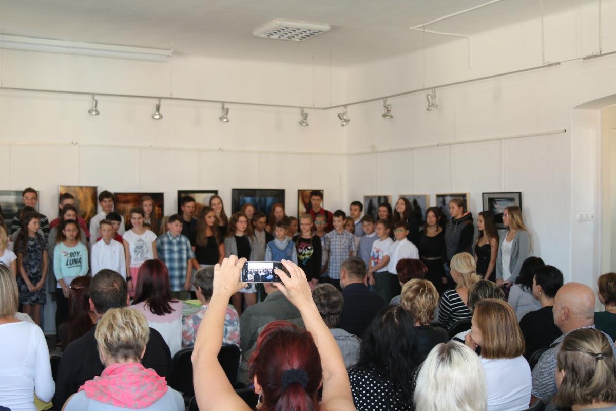 Fotografie z Imatrikulace studentů 1. ročníků Gymnázia Vodňany 2017