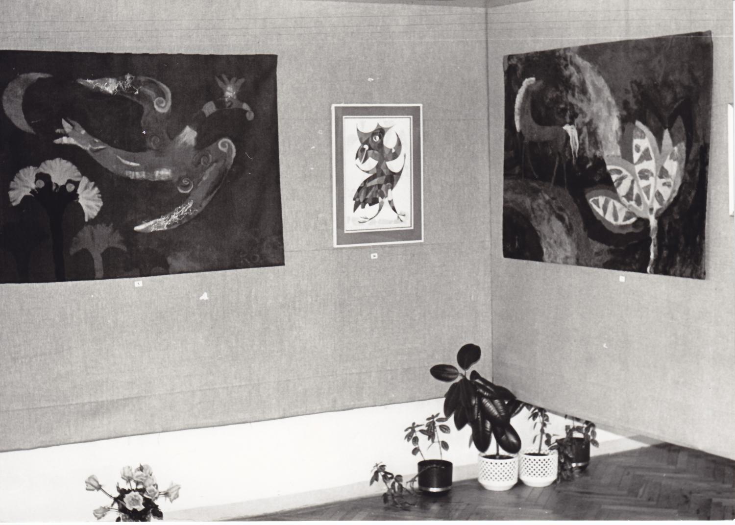 Fotografie z expozice výstavy - Karel Oberthor - obrazy, grafika