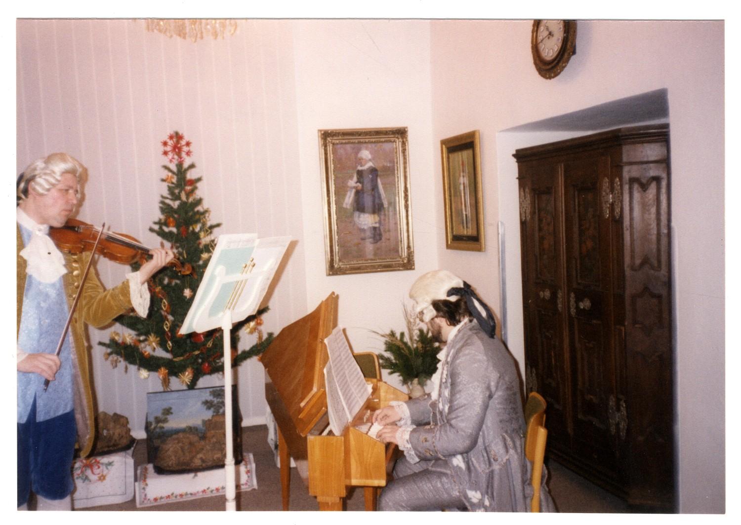 Fotografie z Vánočního koncertu 1995
