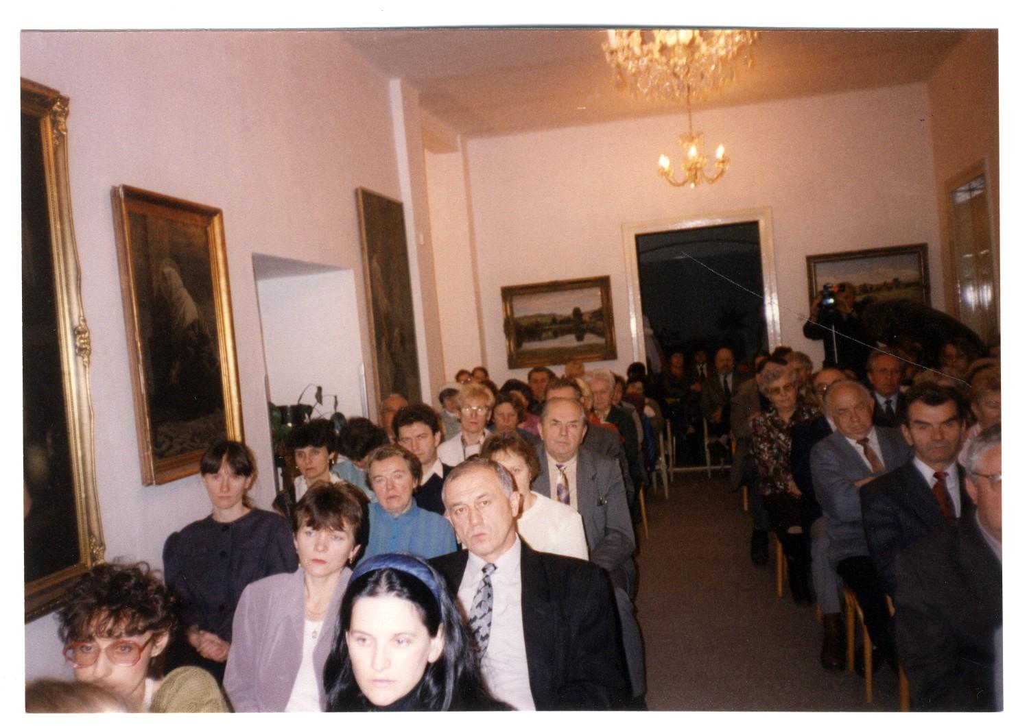 Fotografie z Vánočního koncertu 1995