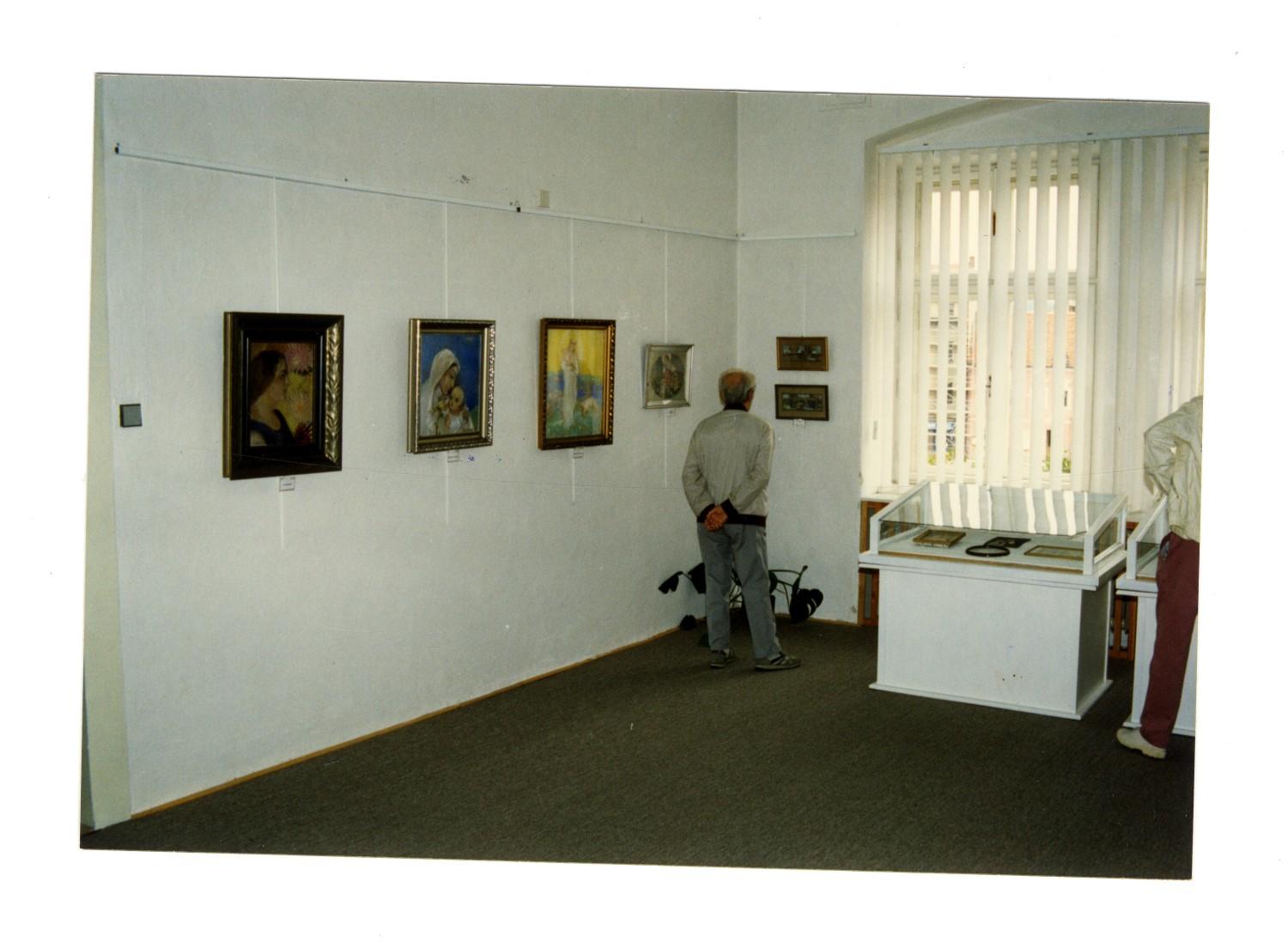 Fotografie z vernisáže výstavy - Helena Vlčková-Casanova - obrazy