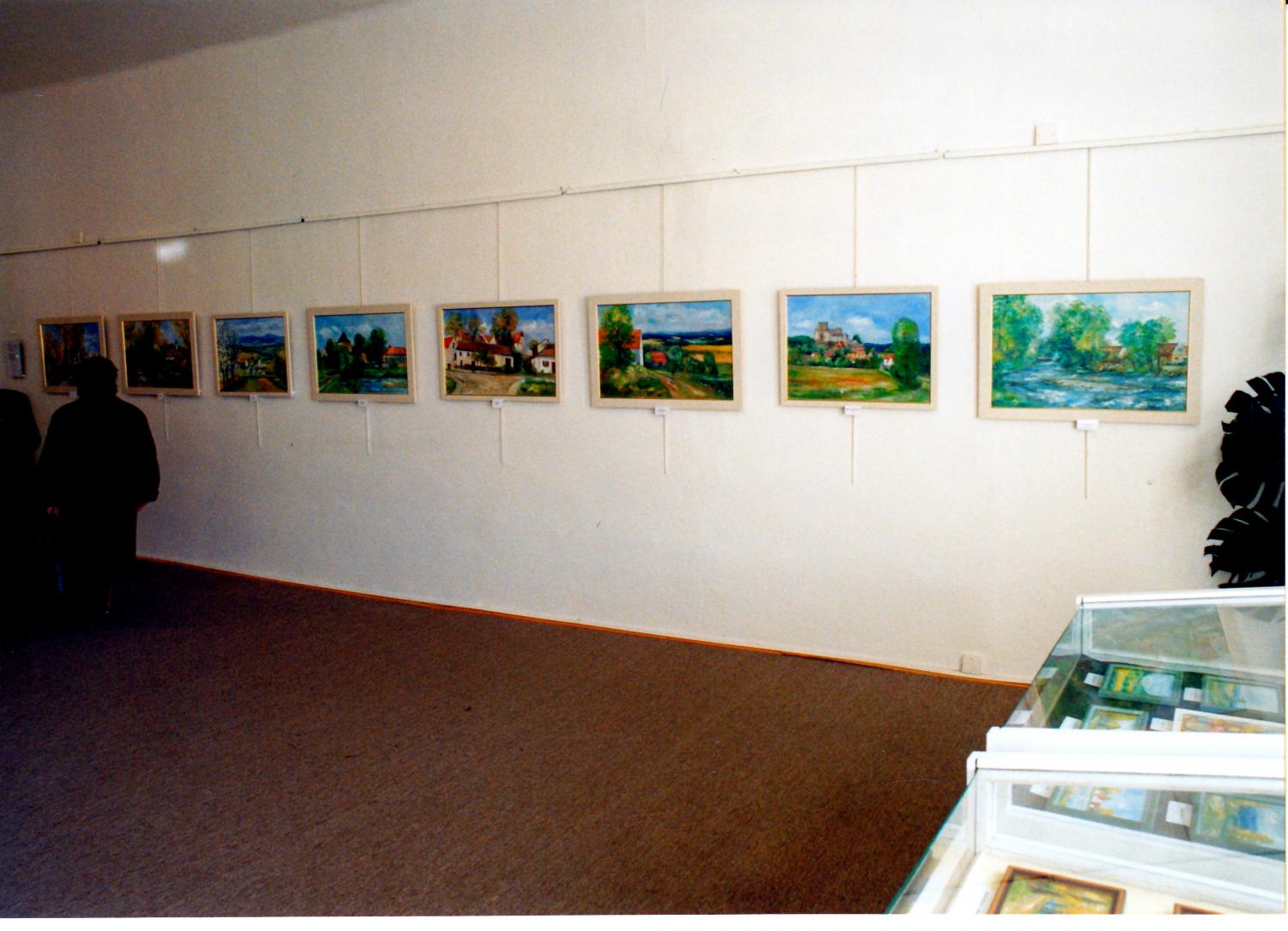 Fotografie z vernisáže výstavy - Jaroslava Kupková - Světlo v krajině
