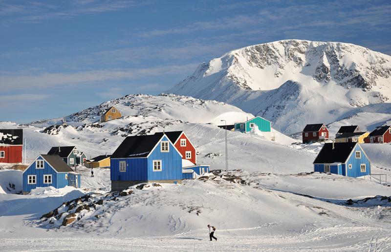 Plakát - Grónsko - zima v Kulusuku