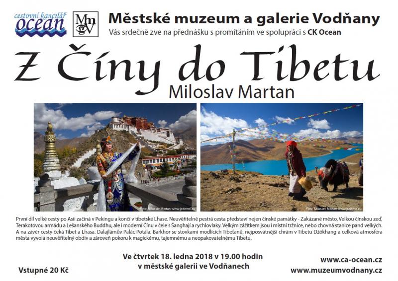 Plakát - Z Číny do Tibetu