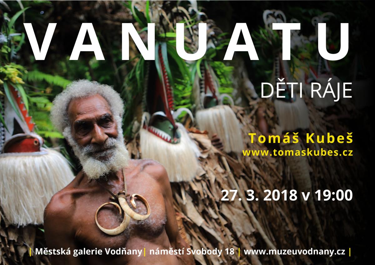 Plakát - Vanuatu - děti ráje. Příběh Tichomořského ráje, sopky Yasur