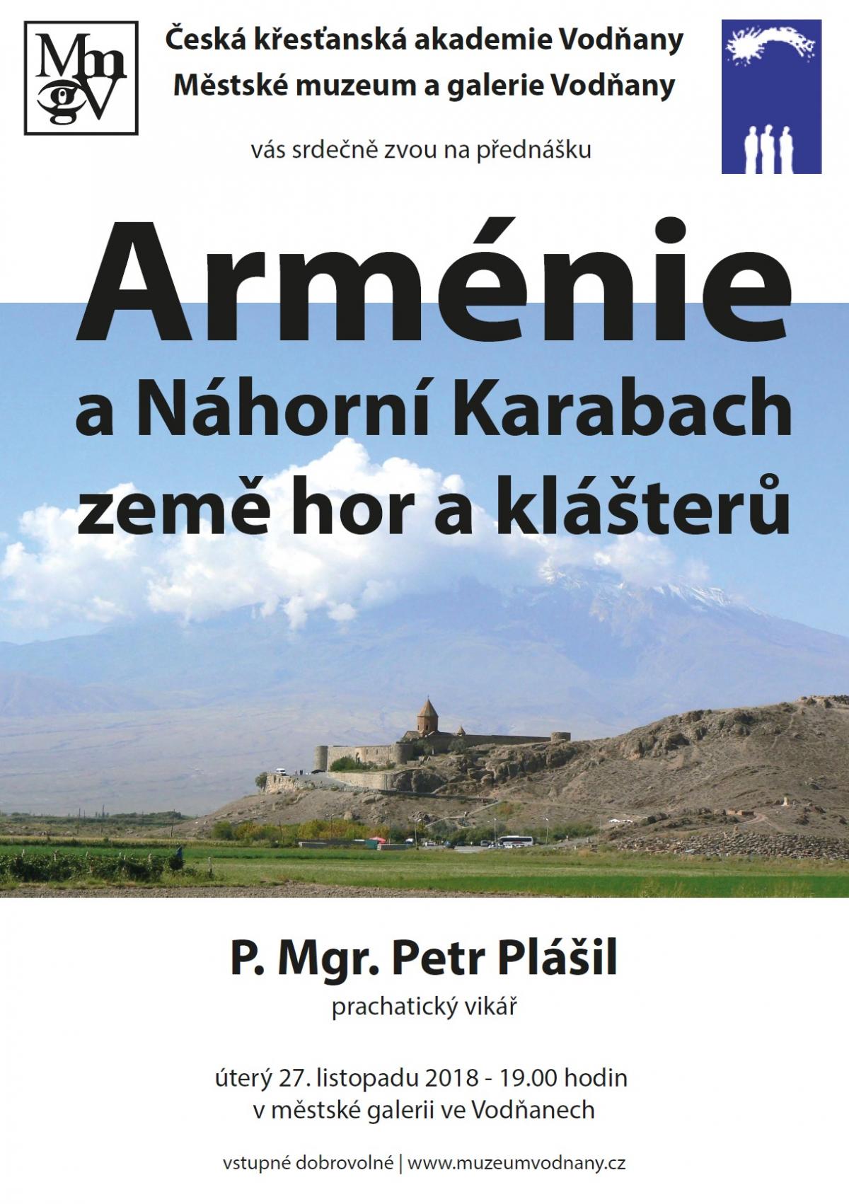 Plakát - Arménie a Náhorní Karabach země hor a klášterů