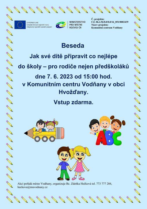 Plakát - Jak své dítě připravit co nejlépe do školy