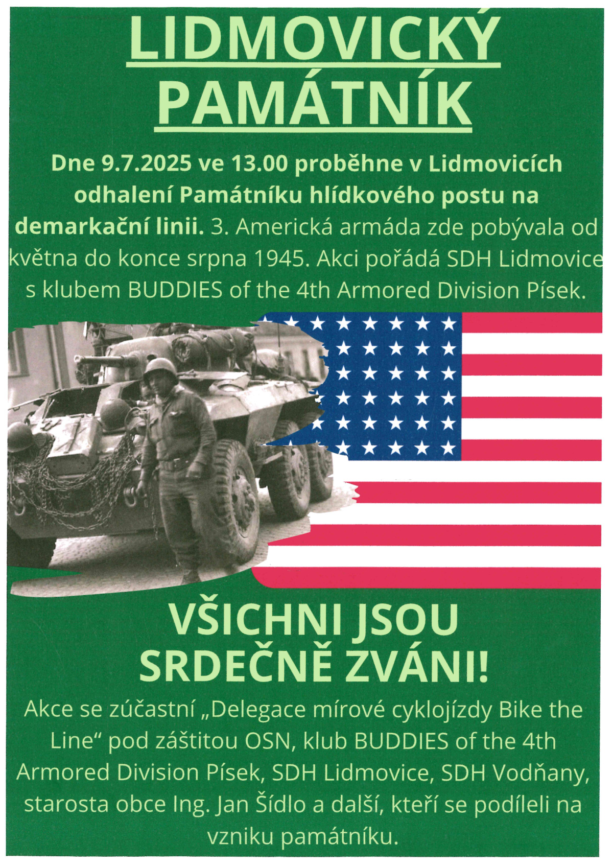 Plakát - Lidmovický památník