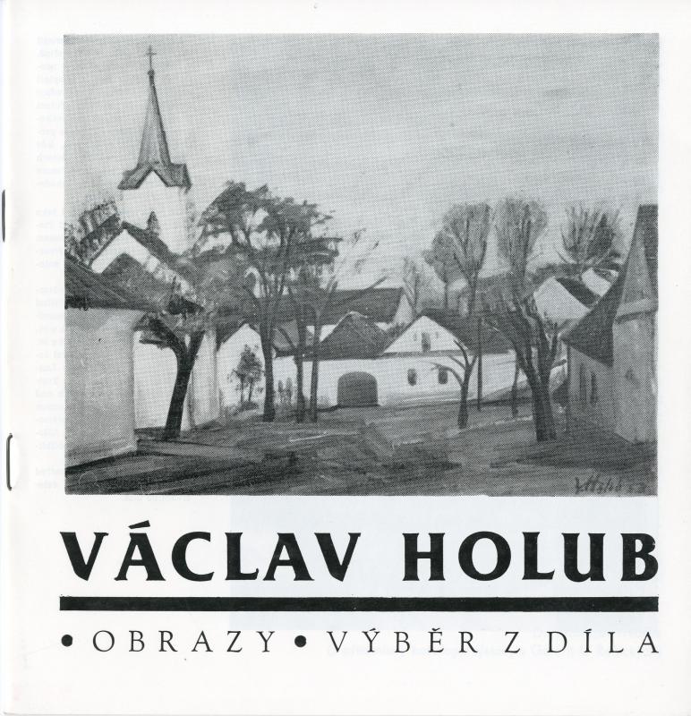 Obálka Václav Holub