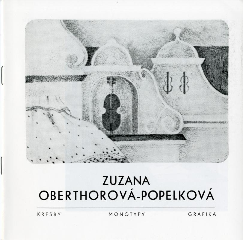 Obálka Zuzana Oberthorová - Popelková