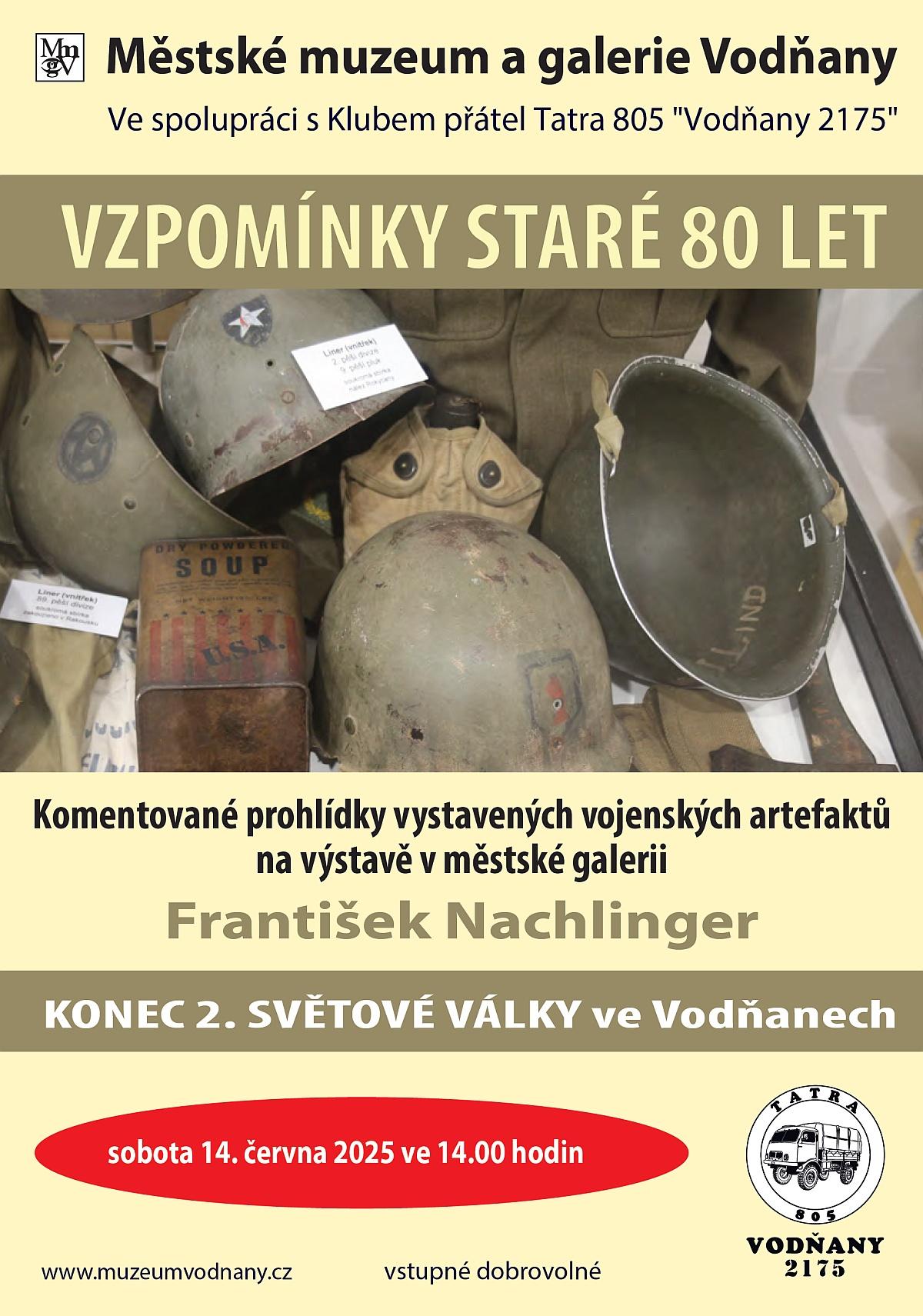 Plakát - Vzpomínky staré 80 let