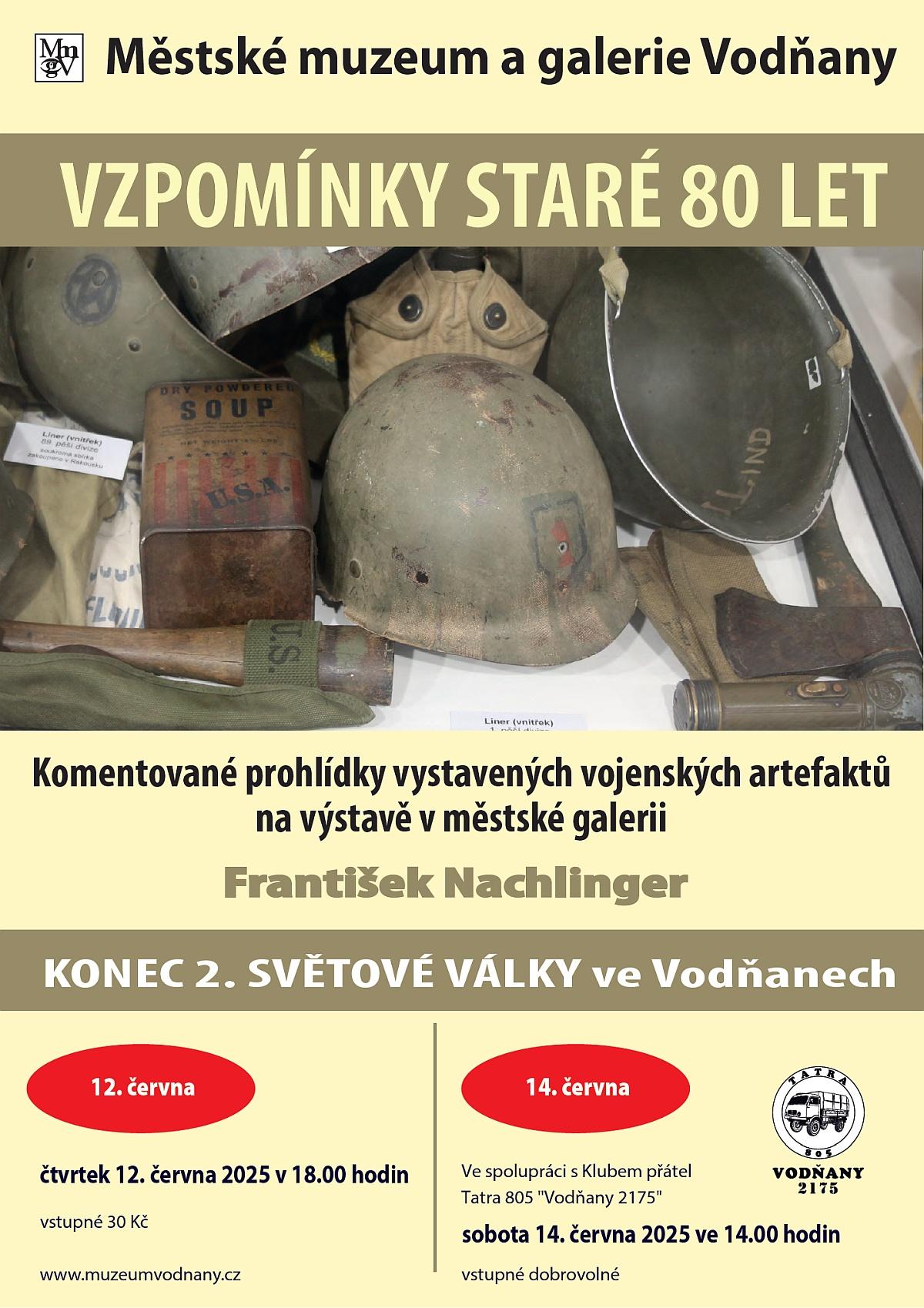 Plakát - Vzpomínky staré 80 let