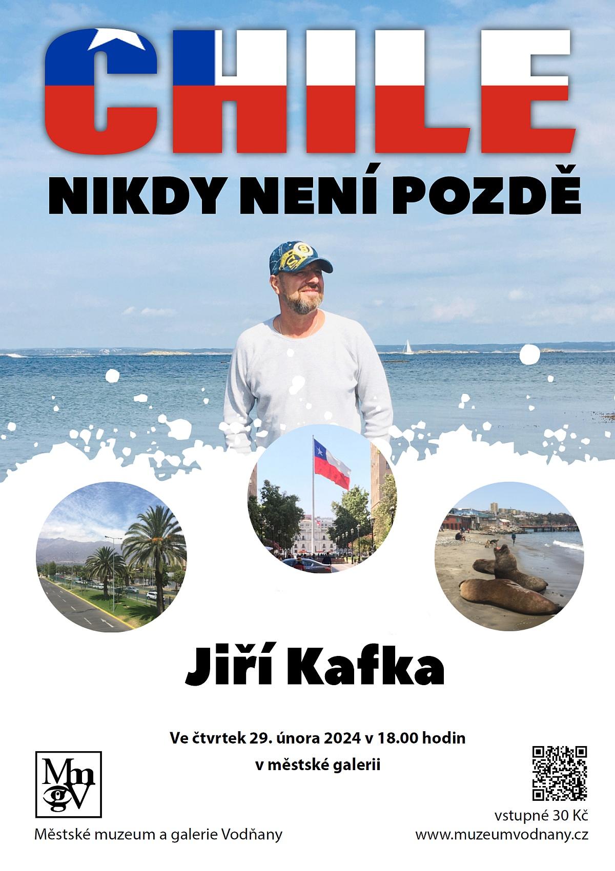 Plakát - Chile - nikdy není pozdě