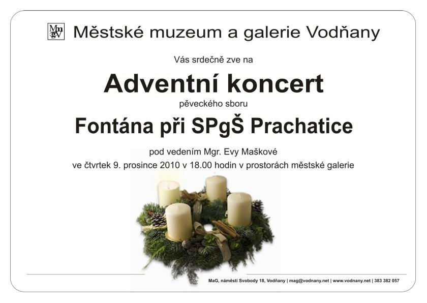 Plakát - Adventní koncert