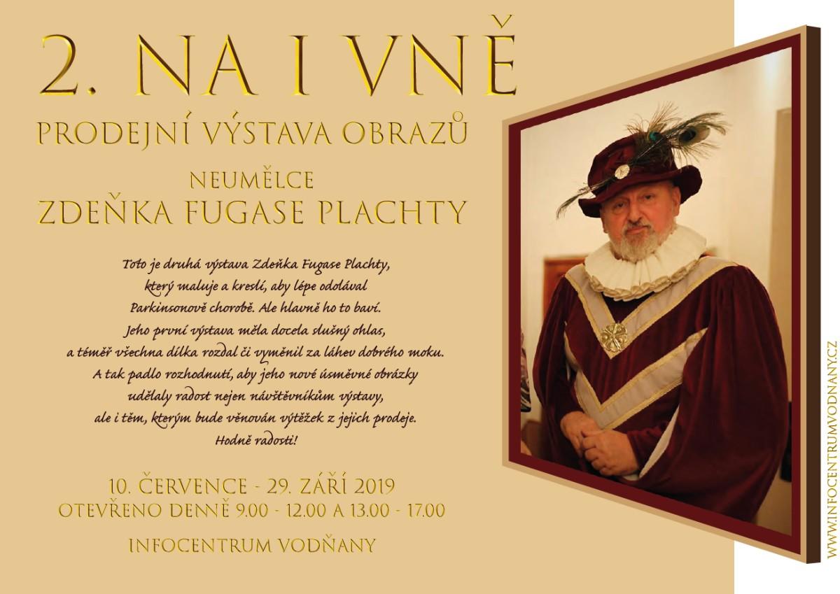 Plakát - Neumělec Zdeněk Fugas Plachta podruhé NA I VNĚ