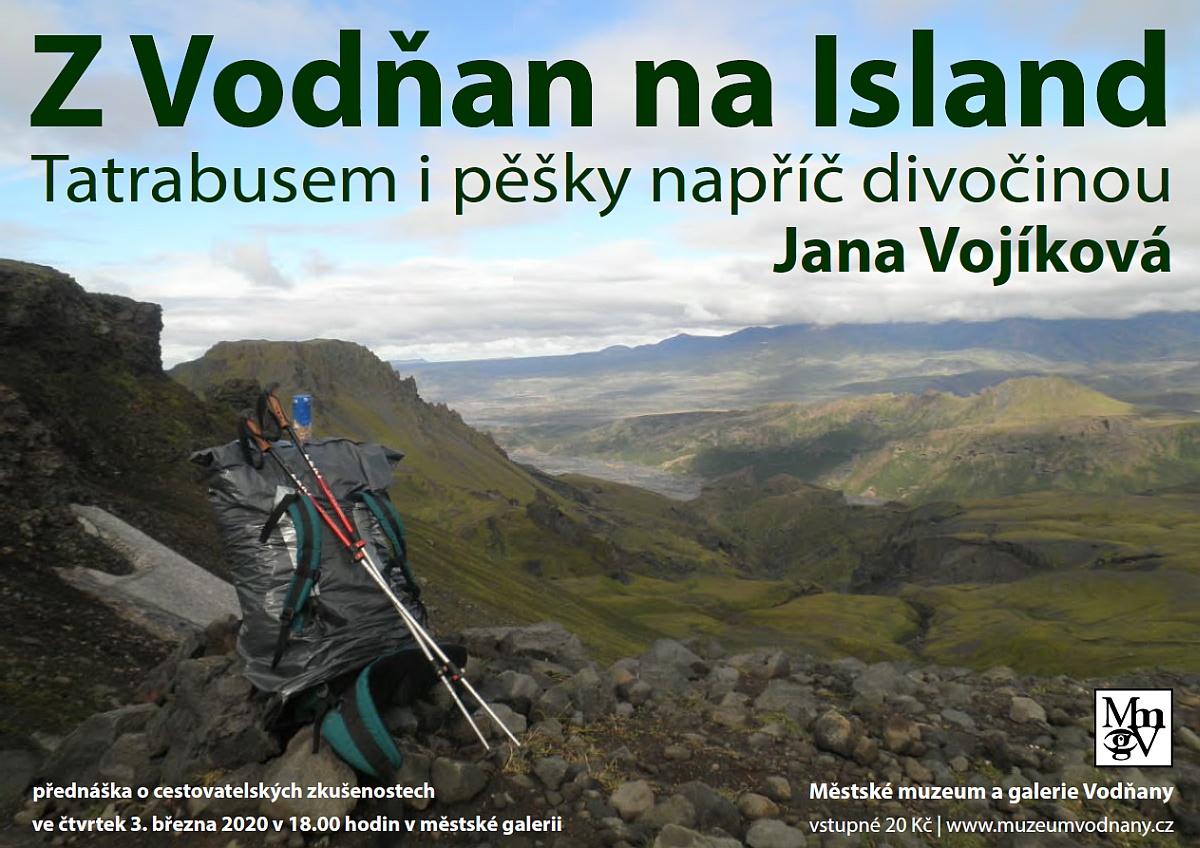 Plakát - Z Vodňan na Island - Tatrabusem i pěšky napříč divočinou