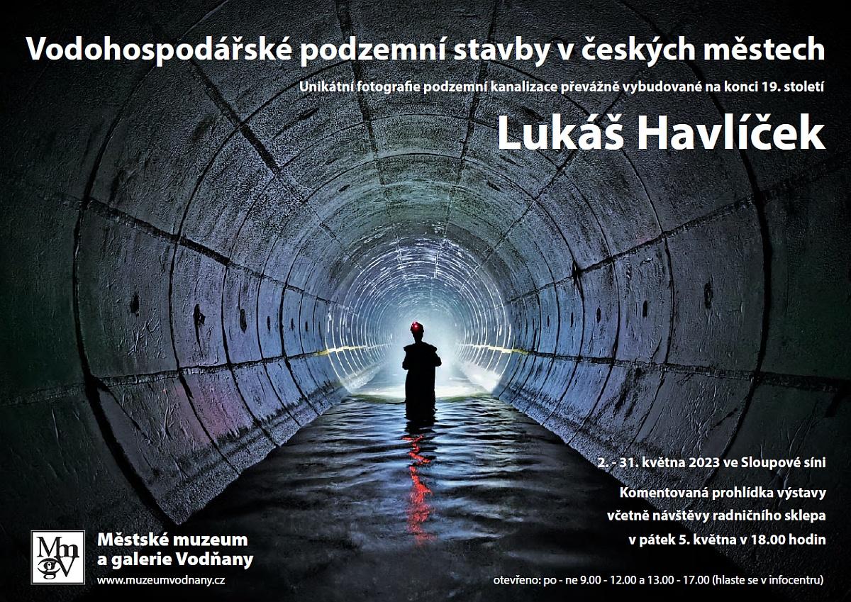 Plakát - Vodohospodářské podzemní stavby v českých městech