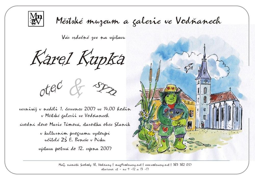 Plakát - Karel Kupka - obrazy