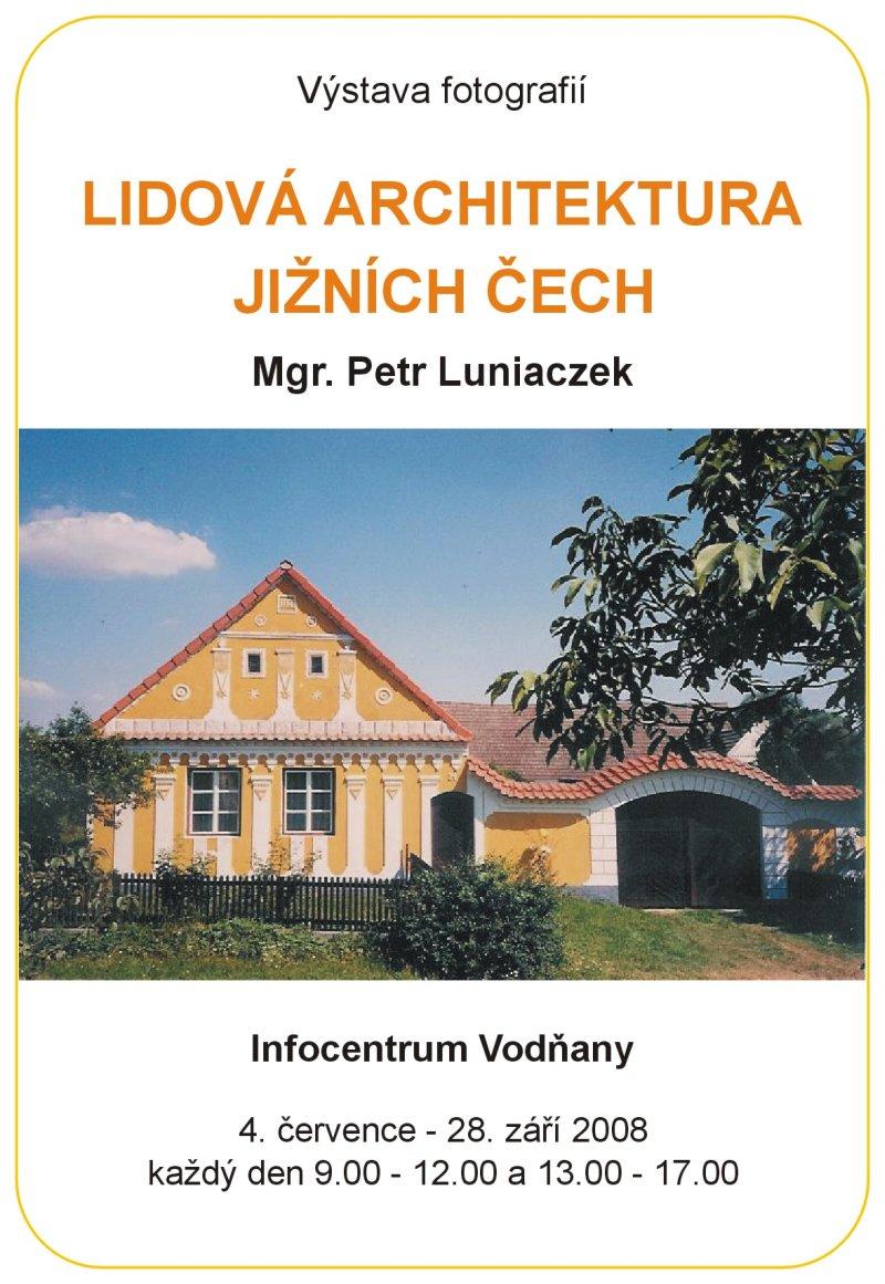 Plakát - Jihočeská lidová architektura