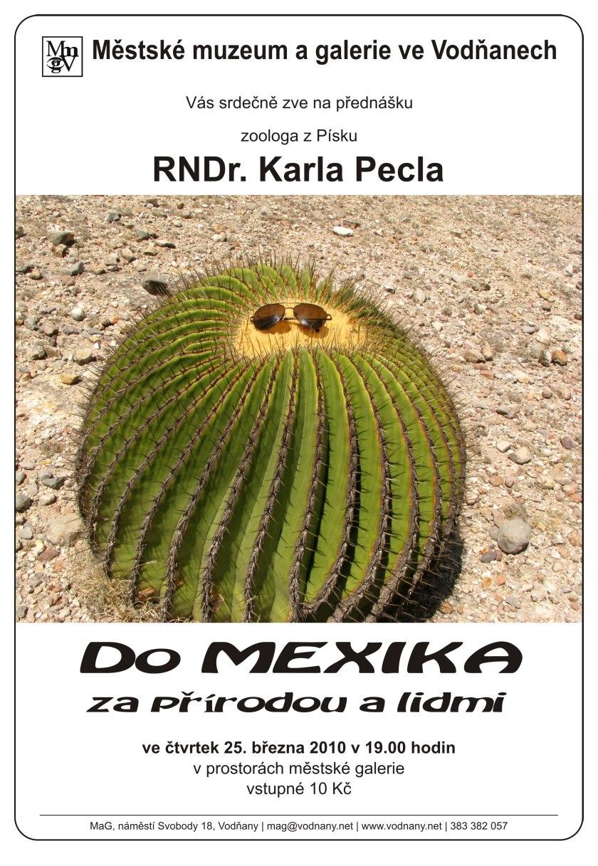 Plakát - Do Mexika za přírodou a lidmi