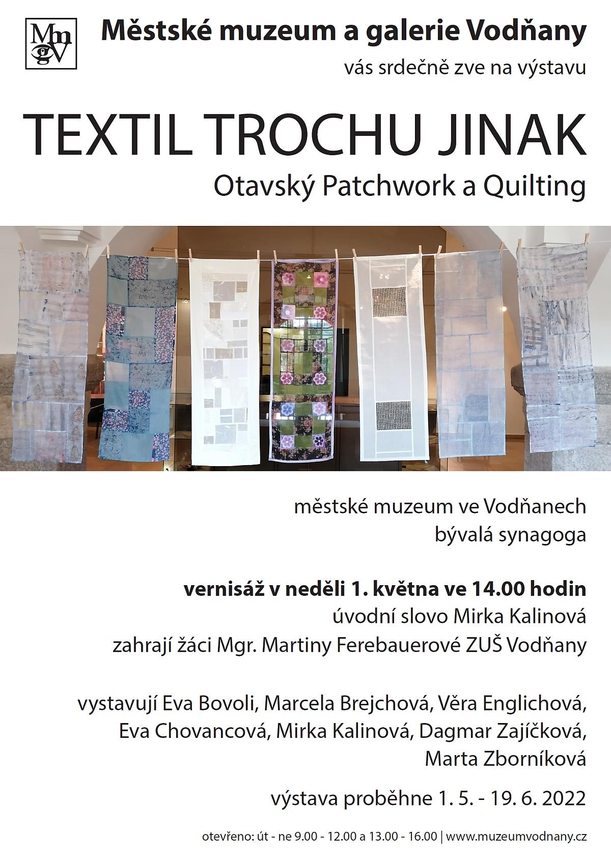 Plakát - TEXTIL TROCHU JINAK