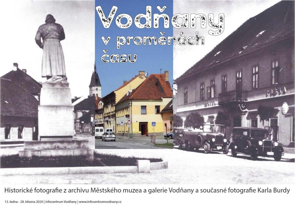 Plakát - Vodňany v proměnách času