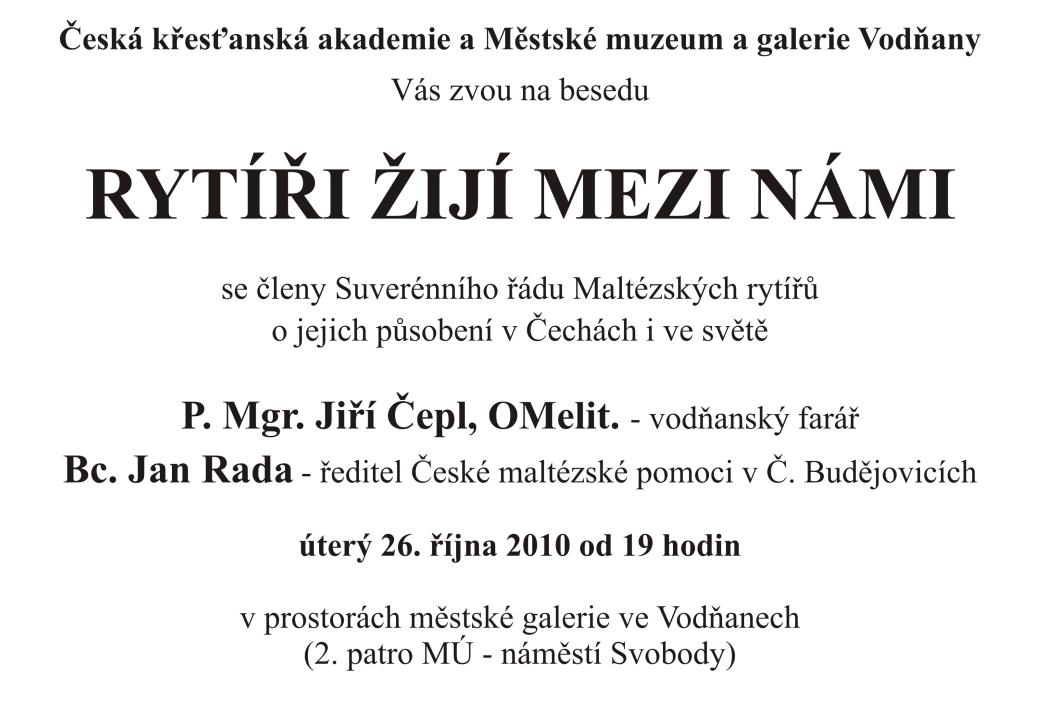 Plakát - Rytíři žijí mezi námi