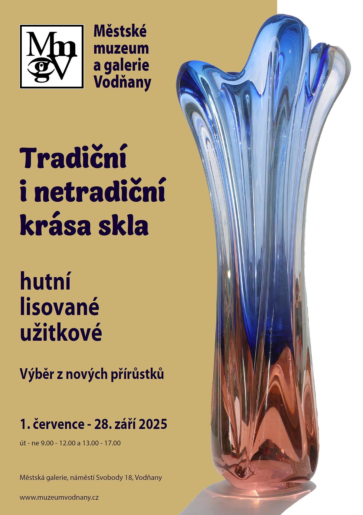 Plakát - Tradiční i netradiční krása skla