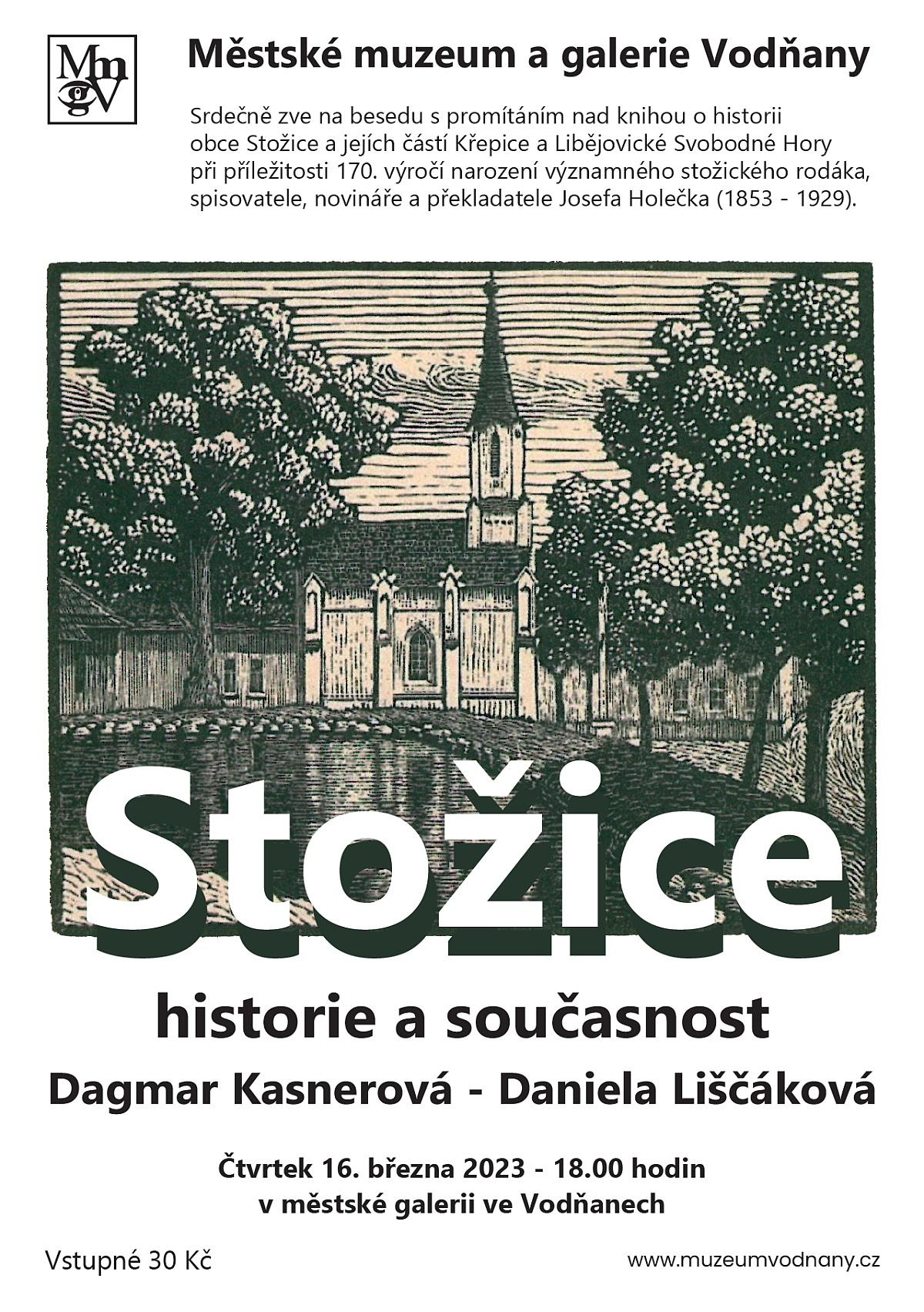 Plakát - Stožice - historie a současnost