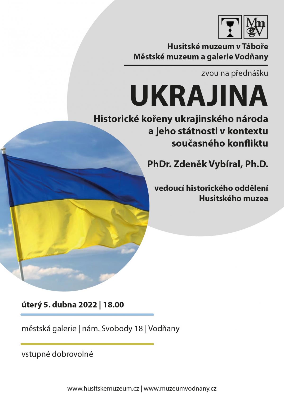 Plakát - UKRAJINA - Historické kořeny ukrajinského národa a jeho státnosti. Kontext současného konfliktu.