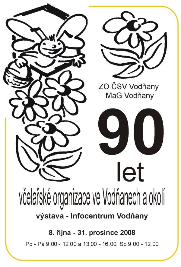 Plakát - Základní organizace Českého svazu včelařů Vodňany