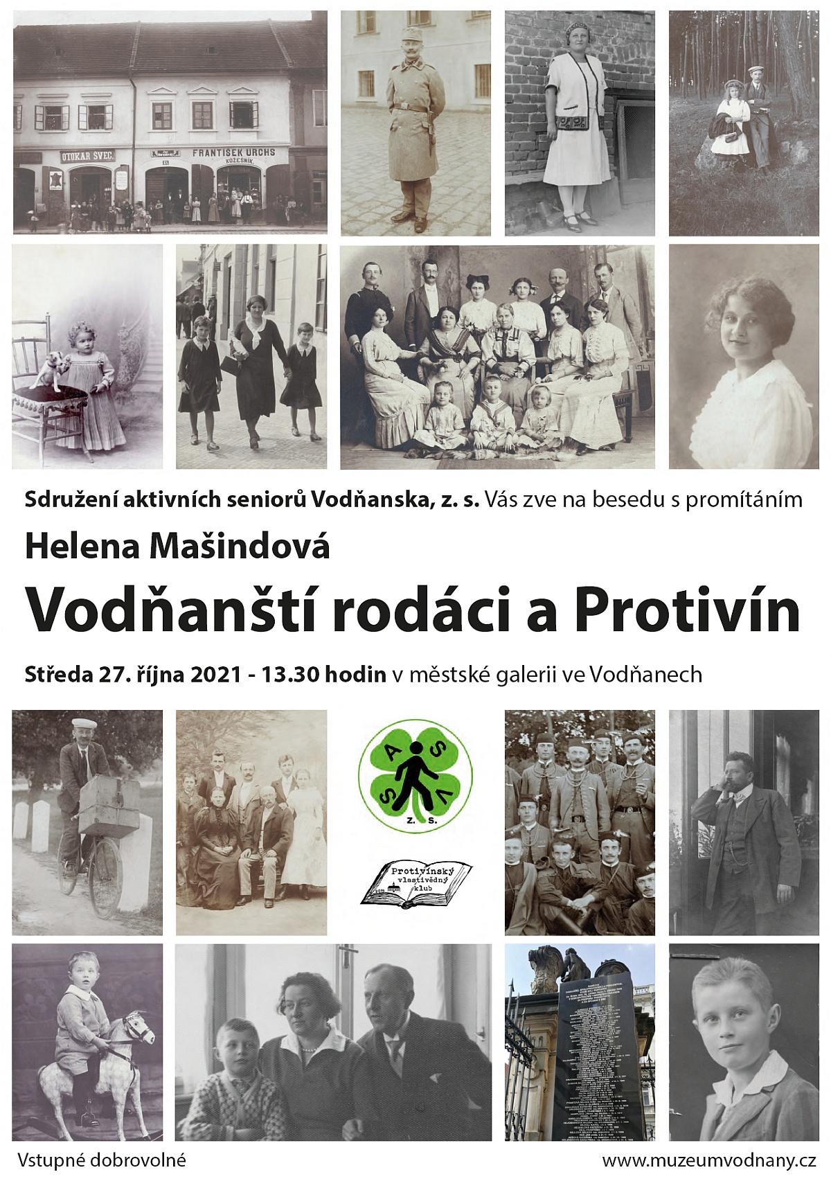 Plakát - Vodňanští rodáci a Protivín