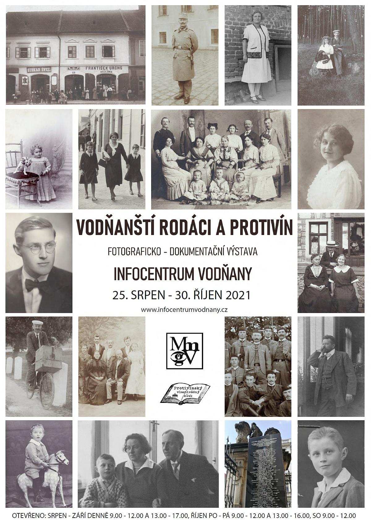 Plakát - Vodňanští rodáci a Protivín