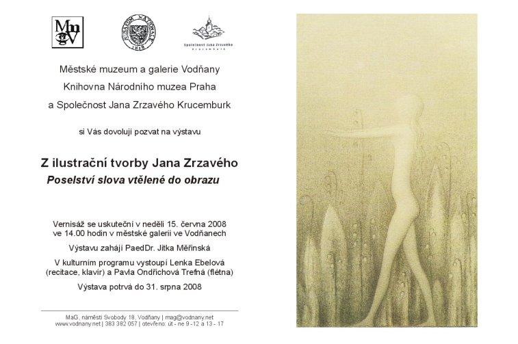 Plakát - Ilustrační tvorba Jana Zrzavého