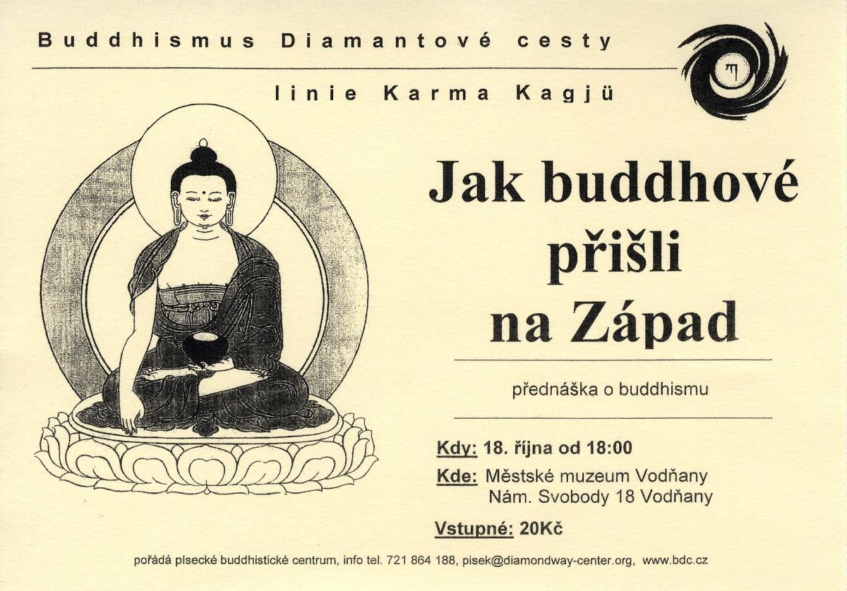 Plakát - Jak buddhové přišli na Západ